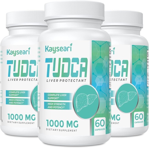[BRSRMAQBAEJQKCT6] TUDCA Bile Salts Supplement 1000mg - 180 Veggie Capsules,Liver Support Supplement for Detox Cleanse,Gelatin Free