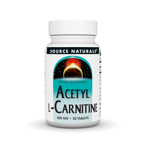 [BRSWIYQCPJ7QGCTG] Source Naturals Acetyl L-Carnitine, 500mg, 30 Tablets
