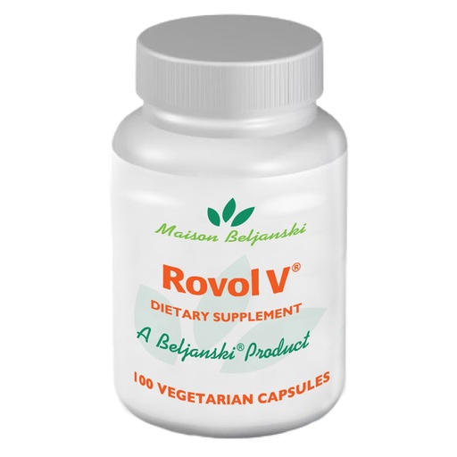 [BRSWIGYNAYJQEYLK] Beljanski® Products - Rovol V® Dietary Supplement - Rauwolfia Vomitoria Extract - 100 Capsules
