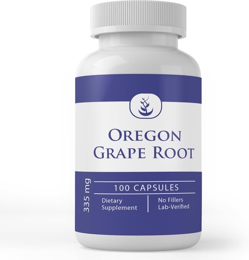 [BRSW2FD6DEMRE3A7] Pure Original Ingredients Oregon Grape Root, (100 Capsules) Always Pure, No Additives Or Fillers, Lab Verified
