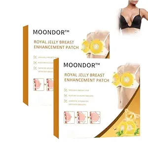 [BRSRAZIBA4HQEEQZ] MOONDOR Royal Jelly Breast Enhancement Patch – Natural, Breathable, and Nourishing Firming Patch for Women (2Pack)