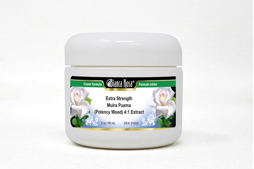 [BRSWGZADCB7GKC35] Bianca Rosa Extra Strength Muira Puama (Potency Wood) 4:1 Extract Cream (2 oz, ZIN: 514232) - 3 Pack