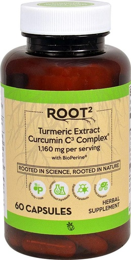 [BRSWIZD7AQDAO2I5] Vitacost Turmeric Extract Curcumin C3 Complex with Bioperine - 1,160 mg per Serving - 60 Capsules