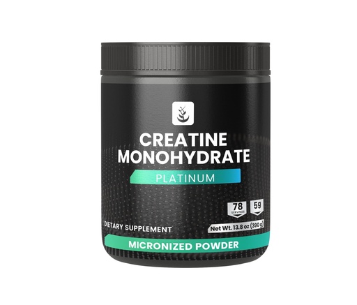 [BRSW2CACBB6BAE3B] PURE ORIGINAL INGREDIENTS Creatine Monohydrate Powder, 13.8 oz, Dietary Supplement, Micronized
