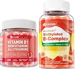 [BRSRAAIBCV4GYCDA] Vitamin B Complex Filled Gummies+Vitamin B1 Gummies