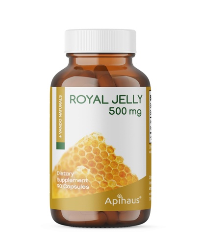 [BRSWKHQ6PN5QO3LL] Royal Jelly, 500 mg, 90 Count