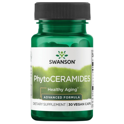 [BRSWKGYYAAHBOYDK] Swanson Advanced Phytoceramides 30 Milligrams 30 Veg Capsules