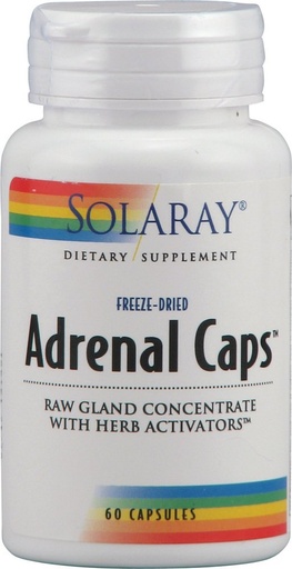 [BRSWIHQNDMHBAC3O] SOLARAY Adrenal Caps (60 Capsules)