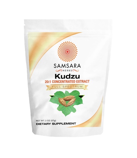 [BRSWKEAFOIDA423M] Samsara Herbs Kudzu Root Extract Powder (2oz/57g) 20:1 Concentrated Extract