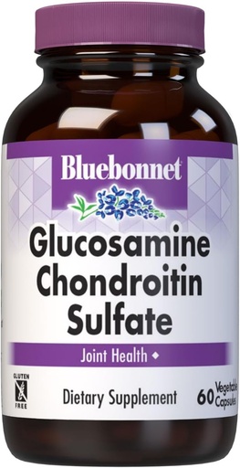 [BRSWIYT3PMDB6HL6] BlueBonnet Glukozamín Chondroitín Sulfate Supplement, 60 Count