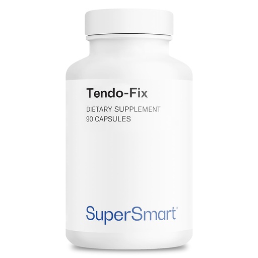 [BRSWGGATA4CBEGTJ] Supersmart - Tendo-Fix 750 mg Per Day - Increases Joint Mobility with Collagen | Non-GMO & Gluten Free - 90 Vegetarian Capsules