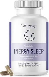 [BRSW2GAFAABB4DLG] BB Company inergySLEEP | Natural Sleep Supplement & Sleep Aid for Deep Sleep, Helps to Calm & Relax | Magnesium, Lemon Balm, Black Cohosh, GABA, Holy Basil | Packaging Vary | 30 Ct