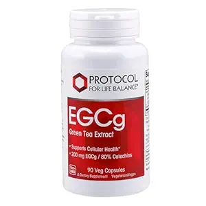 [BRSWIYYCBYIBCYDG] Protocol EGCg 200 mg - 200 mg EGCg Green Tea Extract - Phytonutrients & Polyphenols Supplement* - Kosher & Vegan - 90 Veg Capsules