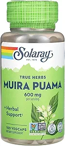 [BRSWIYTYOAIA2FL2] SOLARAY Muira Puama - 300 mg - 100 Capsules