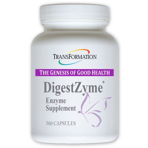 [BRSWGFQKDF6BUGQY] TRANSFORMATION THE GENESIS OF GOOD HEALTH Enzymes for Kids - Natural DigestZyme Supplement Formula for Overal Health, Nutrient Absorption, Support Digestion During Pregnancy & Lactation, 360 Capsules