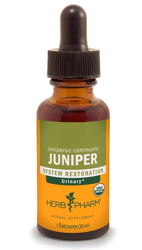 [BRSWIYT3PMDQC2A3] Herb Pharm Certified Organic Liquid Extract Drops for Urinary System Support Juniper 1 Oz