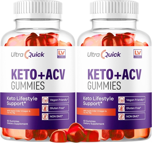 [BRSRAEI6C4HGODQ6] (2 pakkaus) Ultra Quick Keto ACV Gummies Painonmenetys, Ultra Quick Keto ACV Gummies, UltraQuick Keto ACV Gummies, UltraQuick Keto Plus ACV Tuki Gummies, Ultra Quick Loss Gummies 2 kuukauden