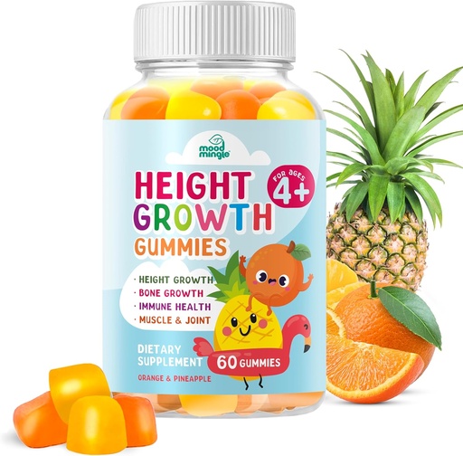 [BRSRA2YBBABR4HYZ] Crecimiento de altura Gummies Suplemento - Niños Adolescentes Aumentador de altura Maximizador de crecimiento vitaminas más alto