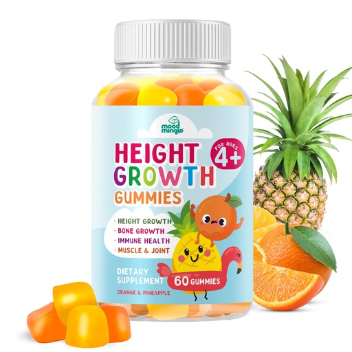 [BRSRA2YBBABR4HYZ] Height Growth Gummies Supplement - Kids Teens Height Increaser Maximizer Grow Taller Vitamins