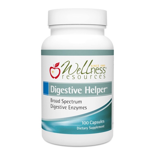 [BRSWIYAZPJ7BMDA3] Digestive Helper with BioCore DPP IV, Multi Digestive Enzyme Supplement for Gluten Digestion and Breakdown of Fats, Casein, Proteins (100 Capsules, Vegetarian)