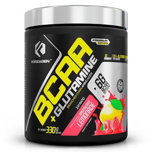 [BRSROYL5A4DRYDTK] Forzagen BCAAS Amino Acids Powder with Glutamine BCAA Powder, Branched Chain Amino Acids Supplements Powder, BCAA Lean Energy Pre Workout - Post Workout Muscle Recovery Powder, 30 Servings
