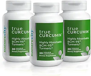 [BRSWECQOO4BWKCLP] NatureCity True-Curcumin Turmeric Supplement | Non-GMO Tumeric and Curcumin 500mg Curcuma Capsules Vitamin Supplements | Up to 700% Increase in Absorption (90 Day Supply) | Supports Joints
