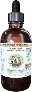 [BRSWKEACCEJWADDO] Hawaii Pharm Zhu Ru Alcohol-Free Liquid Extract, Zhu Ru, Bamboo (Bambusa Tuldoides) Shavings Glycerite Natural Herbal Supplement, USA 4 fl.oz