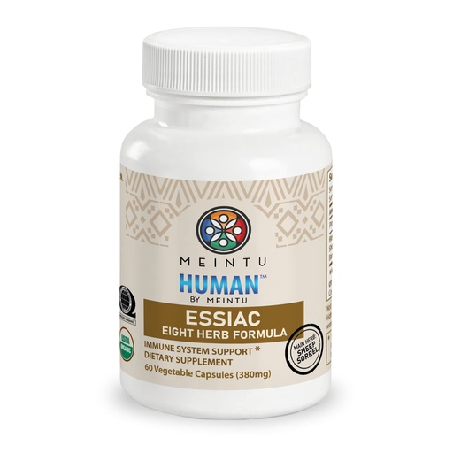 [BRSRMZQBB54BY3QV] Organic 8 Herb Essiac Capsules - Advanced Powerful Antioxidant Blend to Help Promote Overall Health - 100% Organic Essiac Tea 8 Herb Supplement - 60 Capsules