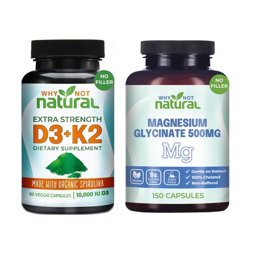 [BRSRAYYOCQIBUALB] Magnesium Glycinate and Vitamin D3K2