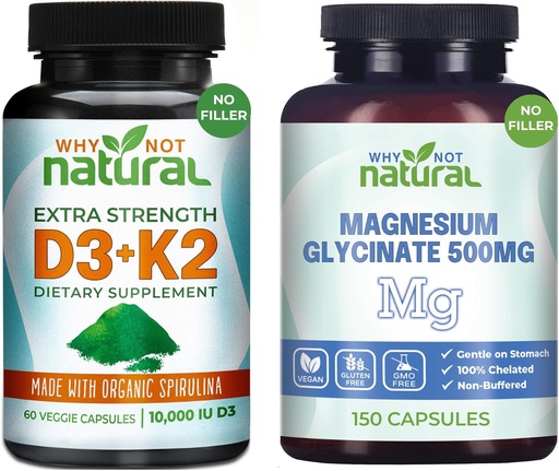 [BRSRAYYOCQIBUALB] Magnesium Glycinate and Vitamin D3K2