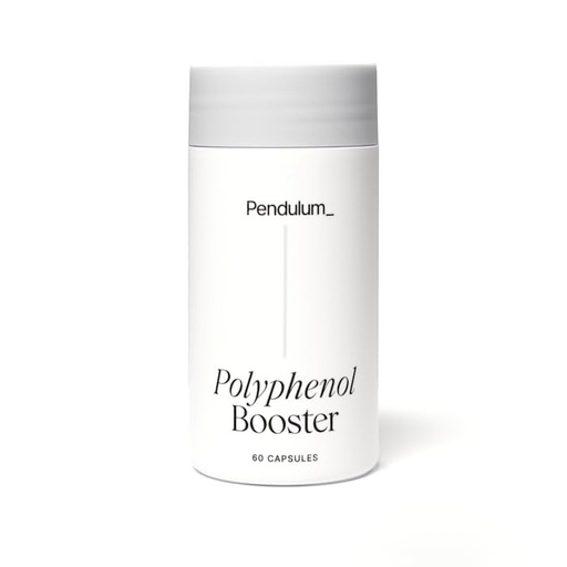 [BRSRMATRDEFRYG3H] Pendulum Polyphenol Booster, Antioxidant from Superfoods, Beneficial Plant Compounds for Good Health, Helps Boost Akkermansia Muciniphila for Men & Women (60 Capsules, 1-Pack)
