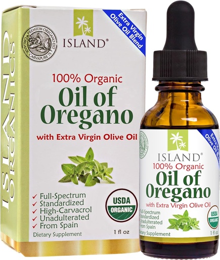 [BRSW2CQQORYRADIV] Óleo de Orégano Orgânico Liquid Drops (1 fl oz) - Mistura de Óleo Oregano Orgânico & Azeite, cultivado em Espanha
