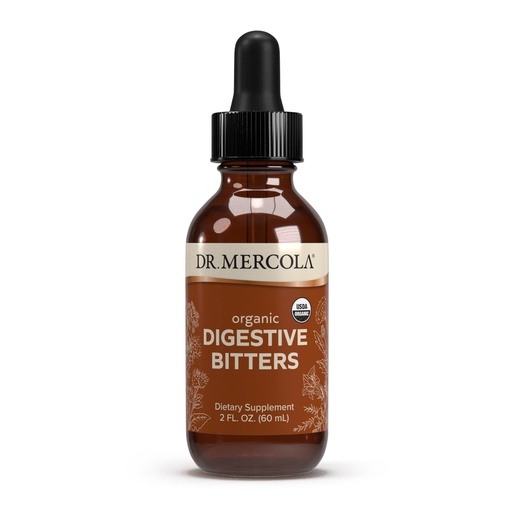 [BRSWYHQ3OJ7BMG3P] Dr. Mercola Organic Digestive Bitters Liquid Drops - Digestive Health Support - Alcohol-Free Formula - Features Burdock Root, Dandelion Leaf, Fennel Seed & More - 2 fl. oz. (30 Servings)