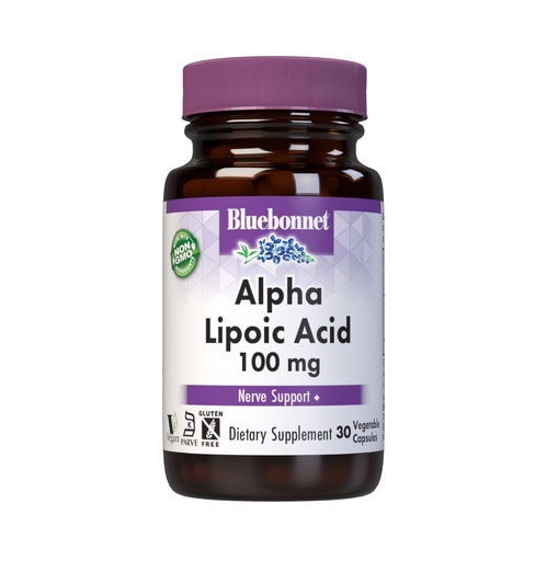 [BRSWIYT3PMDB2GT4] BLUEBONNET NUTRITION ALPHA LIPOIC ACID 100 mg