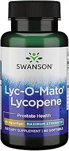 [BRSWGEL4AEMQ4D3D] Swanson Super-Strength LYC-O-Mato Lycopene 40 Milligrams 60 Sgels