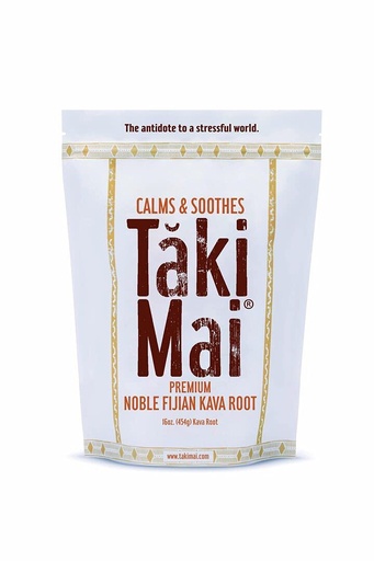 [BRSW2ZQQCB6R4HIV] Taki Mai Noble Kava Kava Root Powder 16oz – Authentic Traditional Grind, Natural Evening Relaxation, Restful Nights and Calm Rituals, 100% Pure Noble Kava
