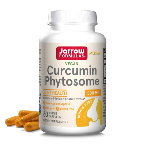 [BRSWIEIIDIDQGAA5] Jarrow Formulas Curcumin Phytosome Nutritional Supplements, 500 mg, 60 Count