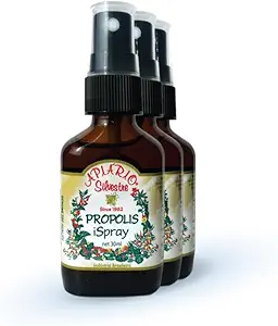 [BRSROBTQDEBQACDO] Generic 3-Bottles of Apiario Silvestre Brazilian Green Bee Propolis Spray Glycolic Extract 30ml -Non Alcoholic, Water Free, Honey Free, Gluten Free