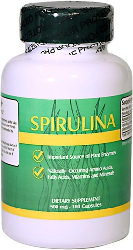 [BRSWIYT7OB7A43YV] Spirulin (100 caps)