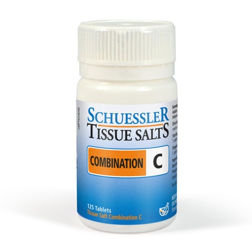 [BRSWKZICCR6GC2LG] Schuessler Combination C Tissue Salts Tablets - by Schuessler