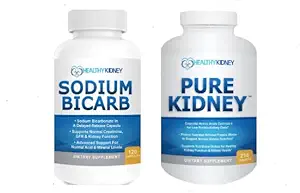[BRSROYARCABGMG3O] Pure Kidney & Sodium Bicarb 2-Pack Bundle for Protein Support & Supporting Normal Acid Levels