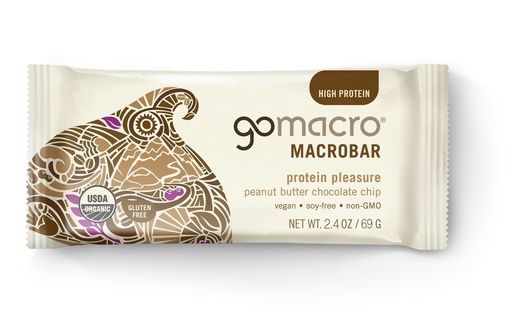 [BRSWKFL6BQIGIGY7] Gomacro Bar Pnut BTR Choc Chip Or