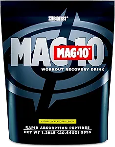 [BRSROCALCB7AY2A4] Biotest MAG-10 Post-Workout - 2X Muscle Gains, 15 Servings - 20g Di/Tri-Peptides, 7g HBCD, 3.5g Isomaltulose - Lemon