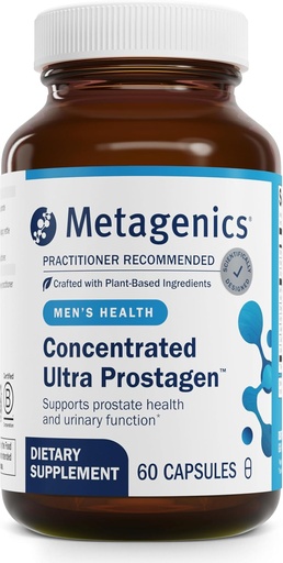 [BRSWIYQHOF5BCHAZ] Métagène concentré Ultra Prostagen - Prostate & Urinary Health avec Saw Palmetto, Sting Nettle, Lycopene & Zinc - Soutient l'équilibre hormonal et la santé immunitaire* - Non-OGM- 60 capsules