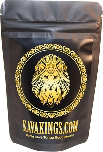 [BRSW2ZYTOECGMCTV] Kava Kings Kava Root Powder-Noble Kava Tonga 16 oz-Naturally sourced from 'EUA, Tonga