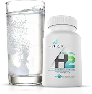 [BRSWGBALDF6BECTG] Essential H2 Fizzy Molecular Hydrogen Tablets for Water Nutritional Supplement (Unflavored, 60 Servings)