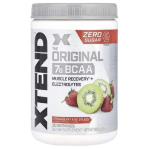 [BRSWIFAMOUGRWHLY] Scivation Xtend BCAA Powder, Branched Chain Amino Acids, BCAAs, Strawberry Kiwi, 30 Servings