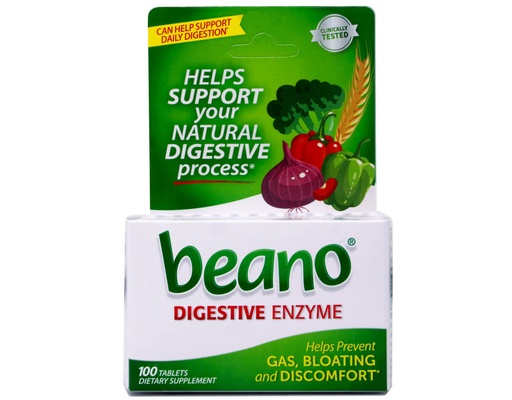 [BRSWG2TQOQMAGCDU] Beano Gas Relief (100 Count (Pack of 1))