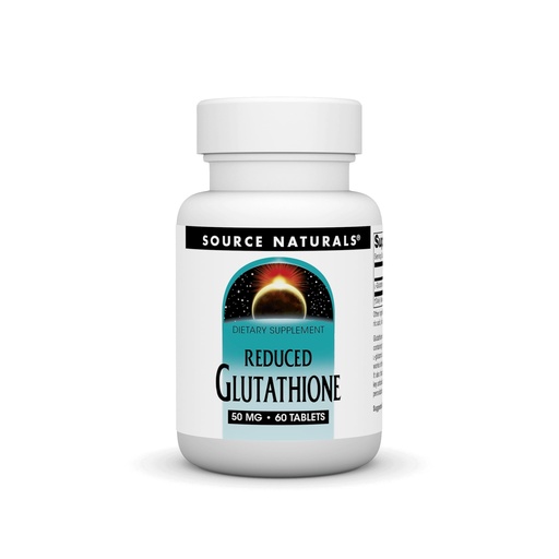[BRSWIYQCPIEB2YLY] Source Naturals Reduced Glutathione, Supplement for Liver Support* - 50mg - 60 Tablets