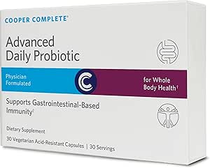 [BRSRMZAKCB7WE3DZ] Cooper Complete Advanced Daily Probiotic- 35 Billion CFU | Provides Probiotics to Support Gut Microflora. 30 Capsules. Pack of 1